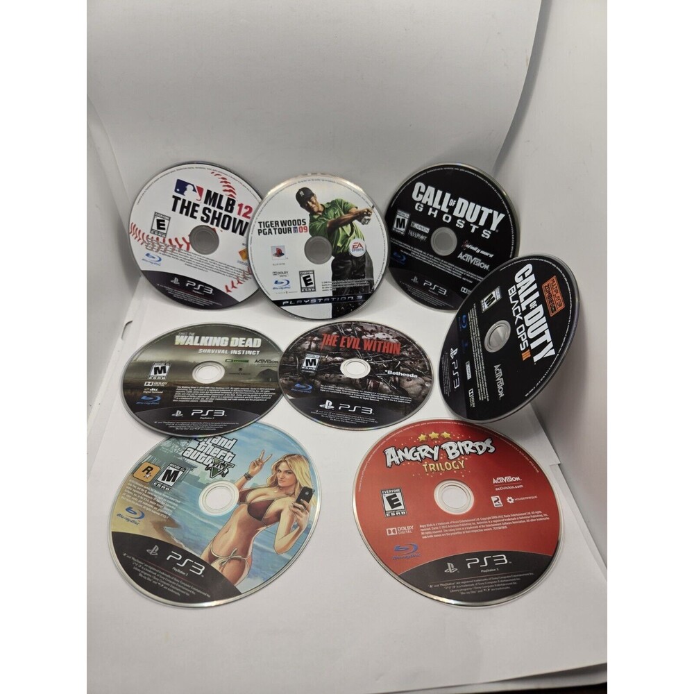 PS3 Games Lot 8 Games Call of Duty Black Ops and Ghosts and others - Picture 1 of 10